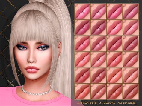 The Sims Resource Lipstick 116