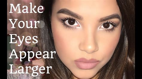 Eye Makeup To Make Your Eyes Look Bigger Great For Hooded Lids Youtube