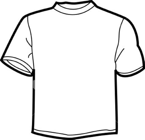 White T Shirts Clipart Best Inside Plain T Shirt Clipart Plain T