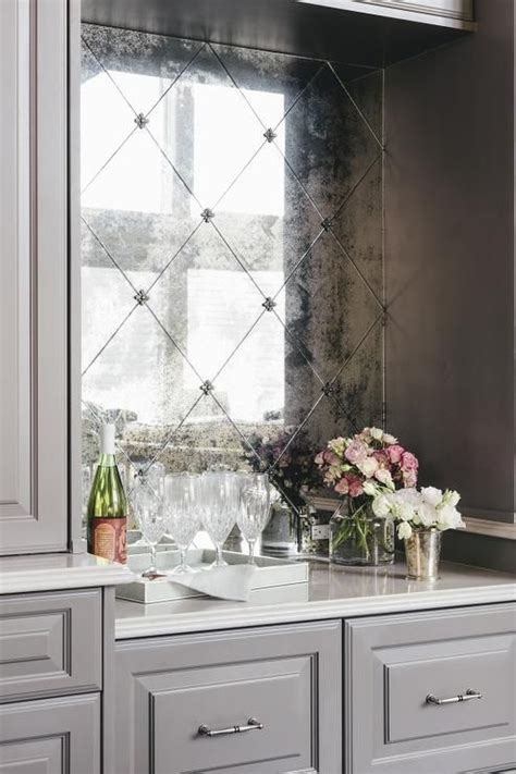 If you want a burst of energy whenever your eyes drift to. living room wet bar | Patterned tile backsplash, Kitchen ...