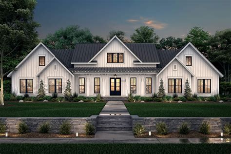 Hudson House Plan Modern Farmhouse Plans Farmhouse Style House Plans