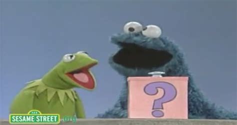 Sesame Street Kermit And Cookie Monster And The Mystery Box Videos
