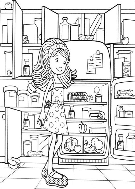 It helps to develop motor skills, imagination and patience. Kids-n-fun.com | 65 coloring pages of Groovy Girls