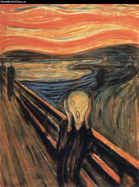 The Scream Painting Van Gogh The Scream História Da Arte Pinturas