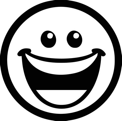 cool Next Emoticon Laughing Face Coloring Page | Smiley, Smiley face ...