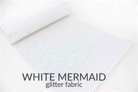 Peach Mermaid Fine Glitter Fabric Sheet A4 Mermaid Glitter Etsy