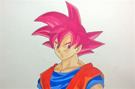 Como Dibujar A Goku Super Saiyan How To Draw Goku Ssj Dragon Ball Z
