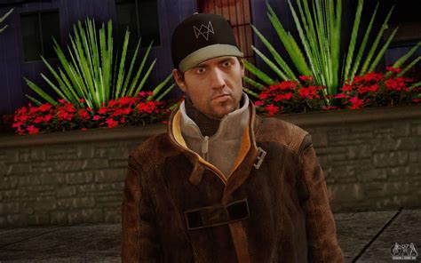 Aiden Pearce From Watch Dogs V12 Para Gta San Andreas