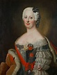 Portrait of Johanna Elisabeth of Holstein-Gottorp by Antoine Pesne | USEUM