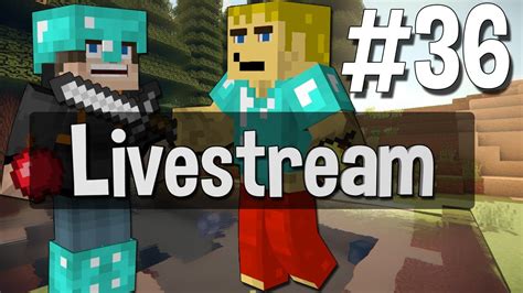 Livestream 36 Minecraft Feed The Noobs Youtube