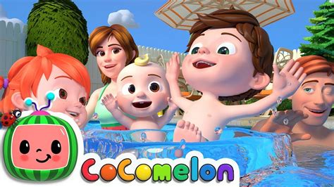 This is what we teach live in nyc! Swimming Song | CoCoMelon Nursery Rhymes & Kids Songs