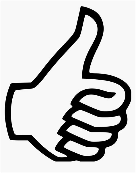 Thumbs Up Icon Left Transparent Background Thumbs Up Clipart Hd Png