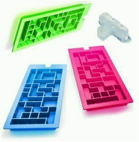 Tetris Ice Trays Ice Cube Trays Cube Cool Kitchen Gadgets