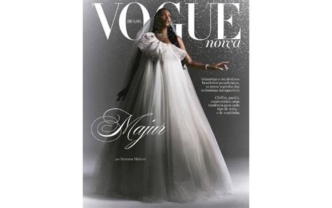 Majur é A Primeira Mulher Trans Na Capa Da Vogue Noivas No Mundo O