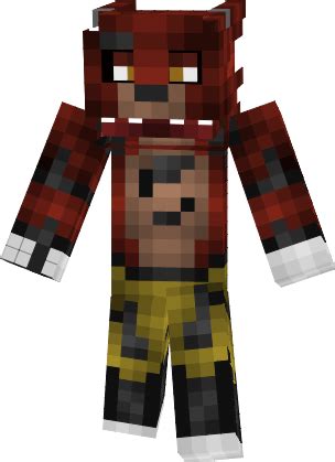 Fnaf Foxy - NovaSkin gallery - Minecraft Skins.