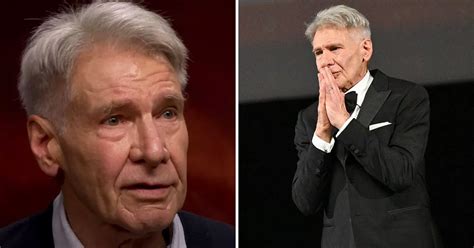 Harrison Ford In Tears As He S Told You Mean The World To Us During