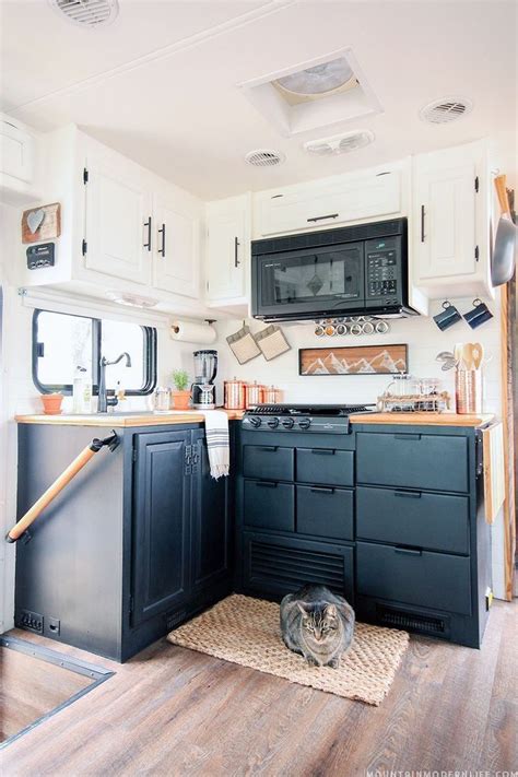 21 Rv Kitchen Ideas You Must See Rv Kitchen Vintage Camper Interior