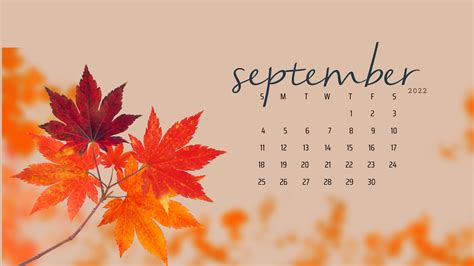 Free September 2022 Desktop Calendar Backgrounds Np