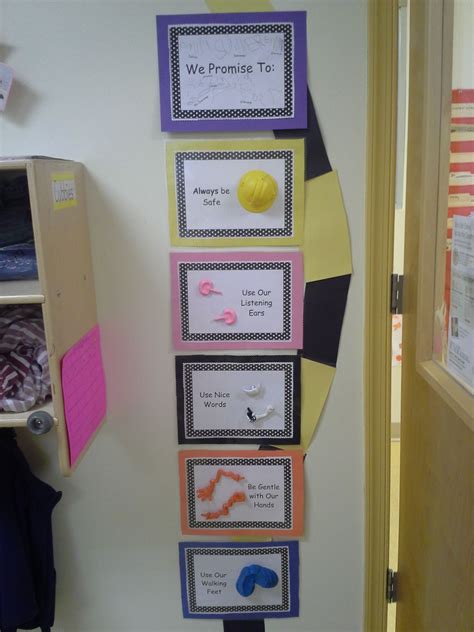 Preschooldaycare Classroom Rules We Used Mr Potato Head Pieces To
