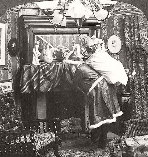 Vintage Father Christmas In The Victorian Era 19th Century Monovisions