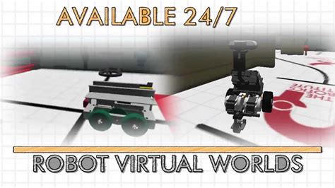 Robot Virtual Worlds Robotc Youtube