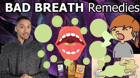 bad breath natural remedies peroxide and baking soda youtube