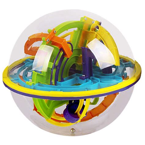 158 Steps 3d Magic Intellect Ball Marble Puzzle Game Perplexus Magnetic