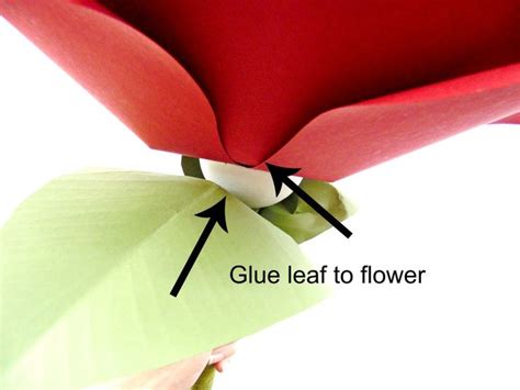 Giant Paper Flower Stem Tutorial Abbi Kirsten Collections Giant