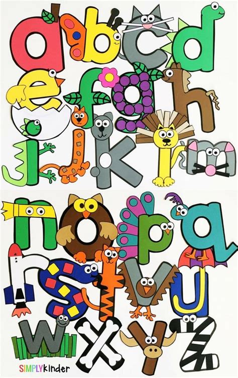 The Alphabet Pictures Free Download On Clipartmag