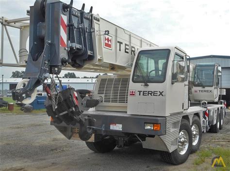 Terex T560 60 Ton Telescopic Truck Crane For Sale Hoists And Material