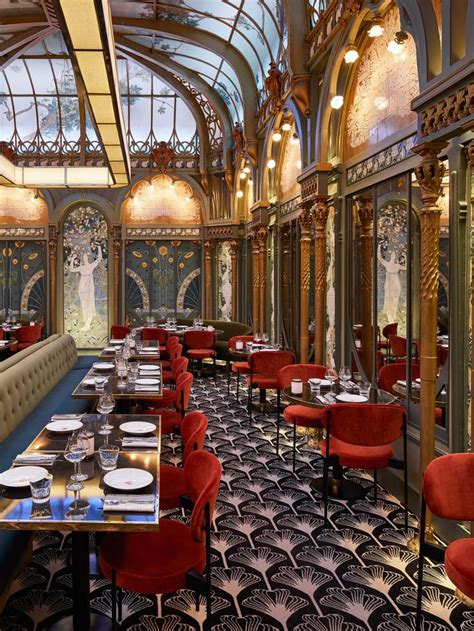 Роскошный Beefbar в Париже Художественный декор интерьеров Рестораны