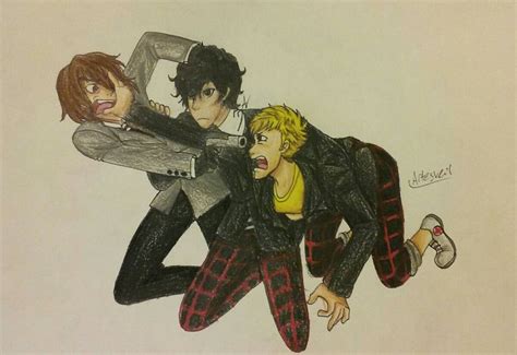 Draw Your Ot3 Persona 5 By Artesveil On Deviantart