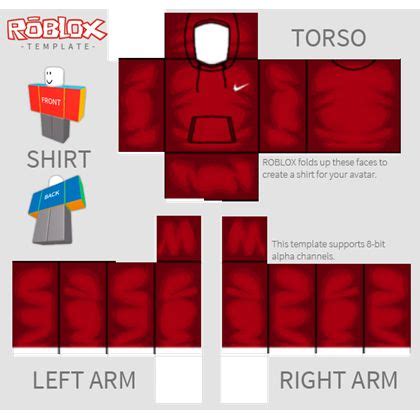 See more of free roblox shirt, pants and tshirt templates on facebook. nike shirt template - Roblox | Roblox, Moldes de roupas, Roupas