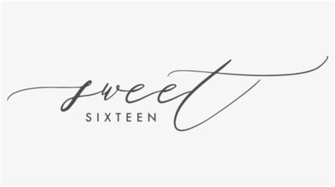 Sweet 16 Png Images Transparent Sweet 16 Image Download Pngitem