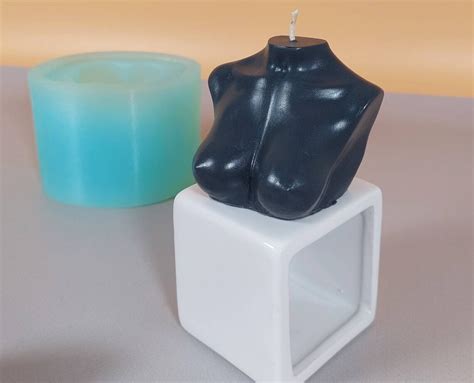 Candle Mold Women Body 3d Women Torso Silicone Candle Etsy