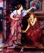 Queen Eleanor and Fair Rosamund by Evelyn De Morgan Pre Raphaelite ...