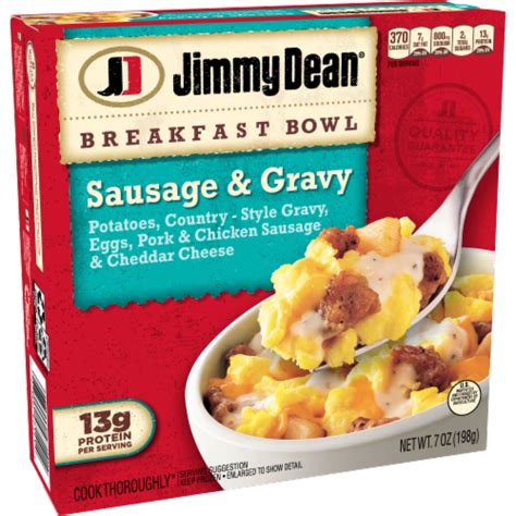 Jimmy Dean Sausage And Gravy Breakfast Bowl 7 Oz Harris Teeter