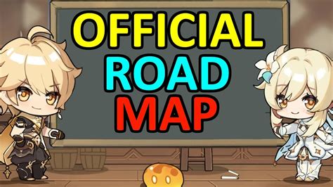 Genshin Impact Official Update Road Map For Events Youtube