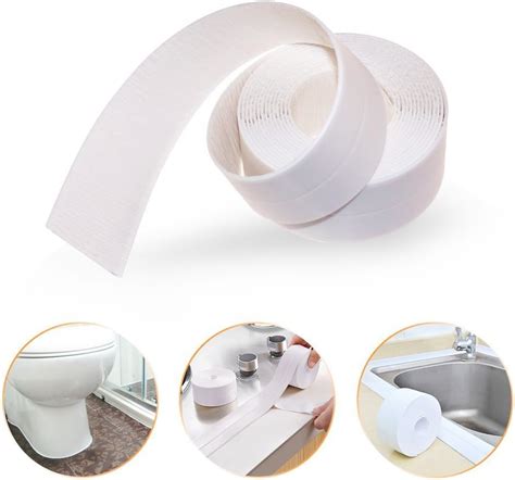Caulk Strip Pe Self Adhesive Tape For Bathtub Bathroom Shower Toilet Kitchen And
