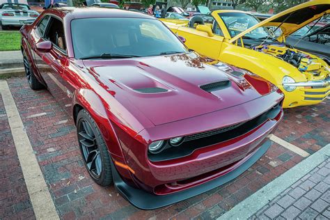 2021 Octane Red Dodge Challenger Scat Pack 392 X100 Photograph By Rich