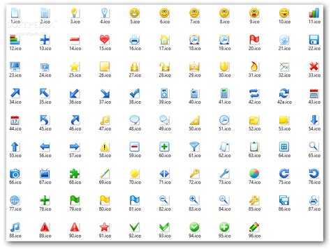 Download 24x24 Free Toolbar Icons