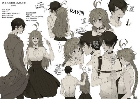 Desaru — Grown Up Ray And Emma Otaku Anime Manga Anime Anime Art
