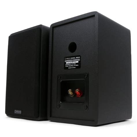 Micca Mb42x Advanced Bookshelf Speakers For Home Theater Surround Sound