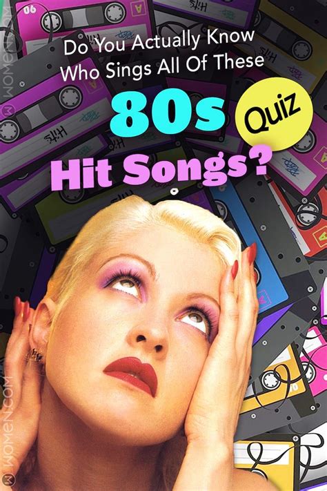 Quiz Do You Actually Know Who Sings All Of These 80s Hit Songs 80s