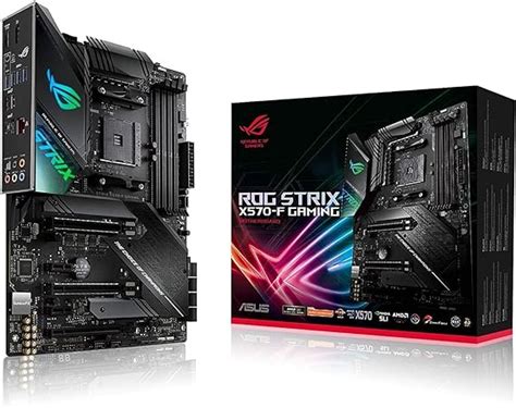 Asus ROG Strix X570 F Gaming ATX Motherboard With PCIe 4 0 Aura Sync