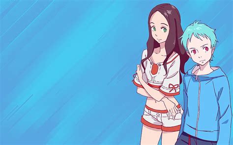 HD Wallpaper Eureka Seven Ao Fukai Ao Arata Naru Anime Girls Anime