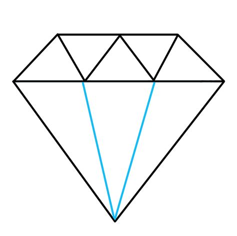 How To Draw A Diamond Really Easy Drawing Tutorial