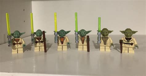Evolution Of Master Yoda Lego