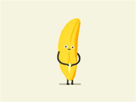 Гифки Бананы лучших GIF изображений бананов бесплатно USAGIF com