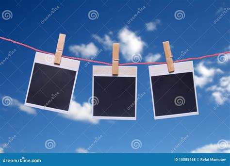 Photo Frame The Blue Sky Stock Photo Image Of Copyspace 15085468